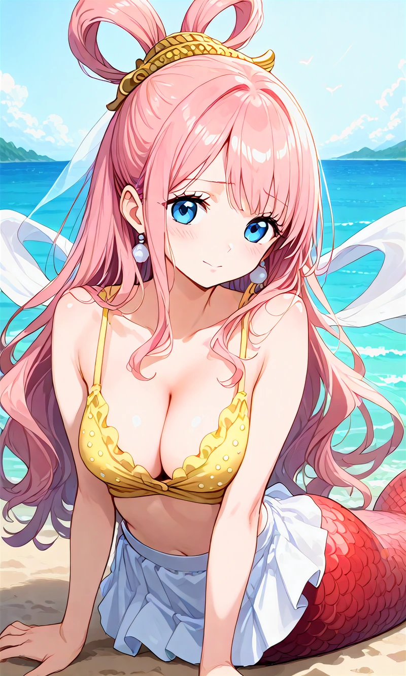 Anime Shirahoshi hentai R34 khoe vòng một to tròn 